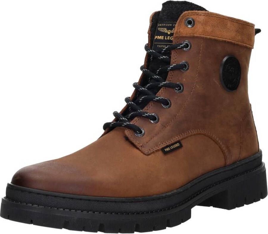 PME Legend Lexingter Veterboots Laarzen Met Veters Heren Cognac - Foto 12