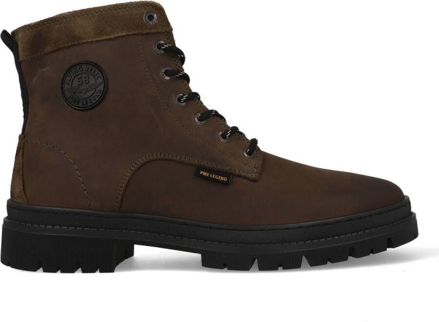 PME Legend Lexingter Veterschoenen Hoog groen