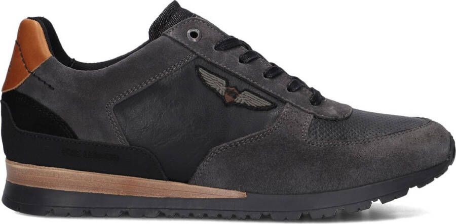 PME Legend Lockster Sneakers Leren Sneaker Heren Grijs