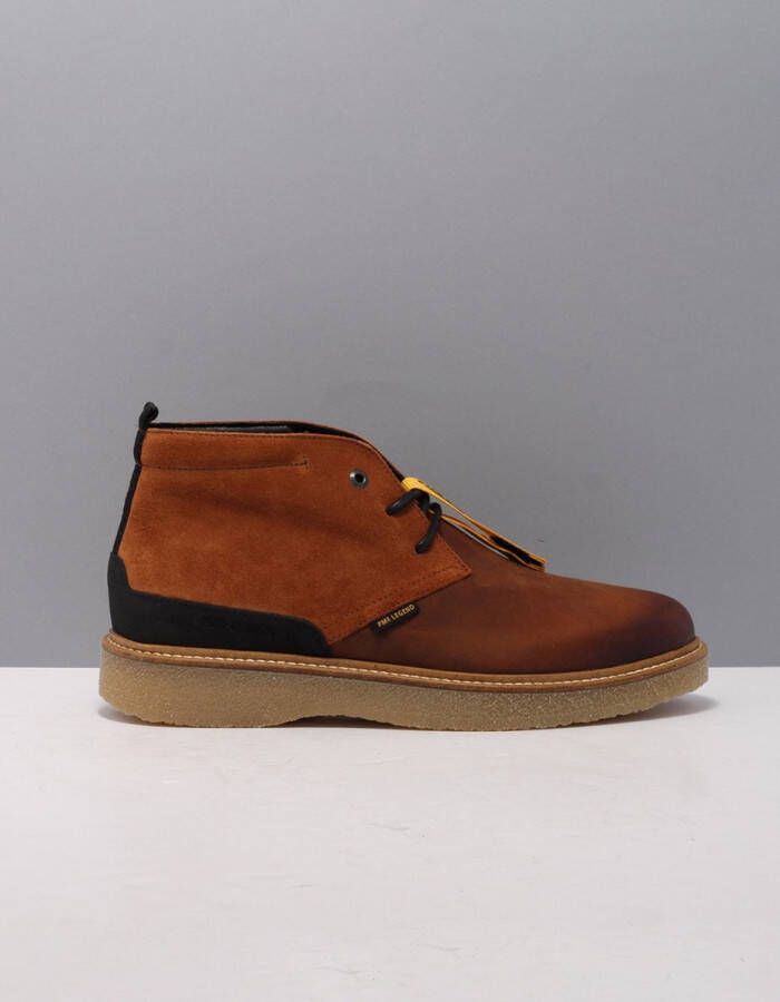 PME Legend Notcher Lage sneakers Leren Sneaker Heren Cognac - Foto 2