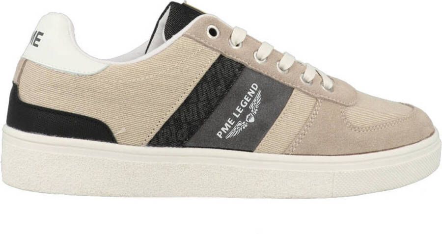 PME Legend Beige Sneakers met Grijze Accents Multicolor Heren