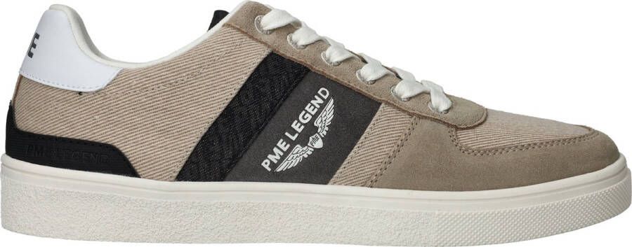 PME Legend Beige Sneakers met Grijze Accents Multicolor Heren