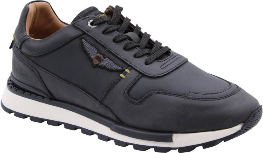 PME Legend Aircobra Sneakers Leren Sneaker Heren Zwart