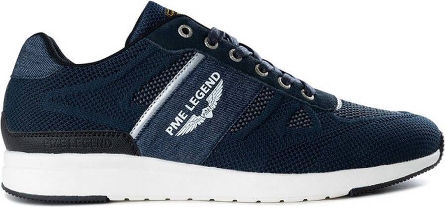 PME Legend Blauwe Lichtgewicht Sneaker met Zachte Textielvoering Blue Heren