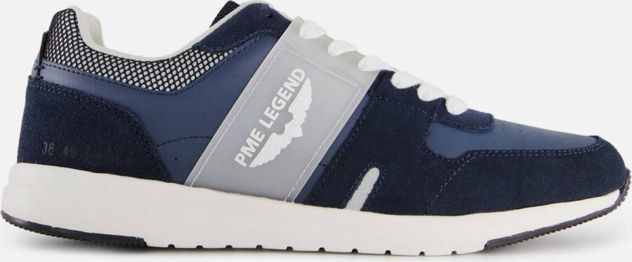 PME Legend Stinster Sneaker Blauw met Witte Accenten Blauw Heren