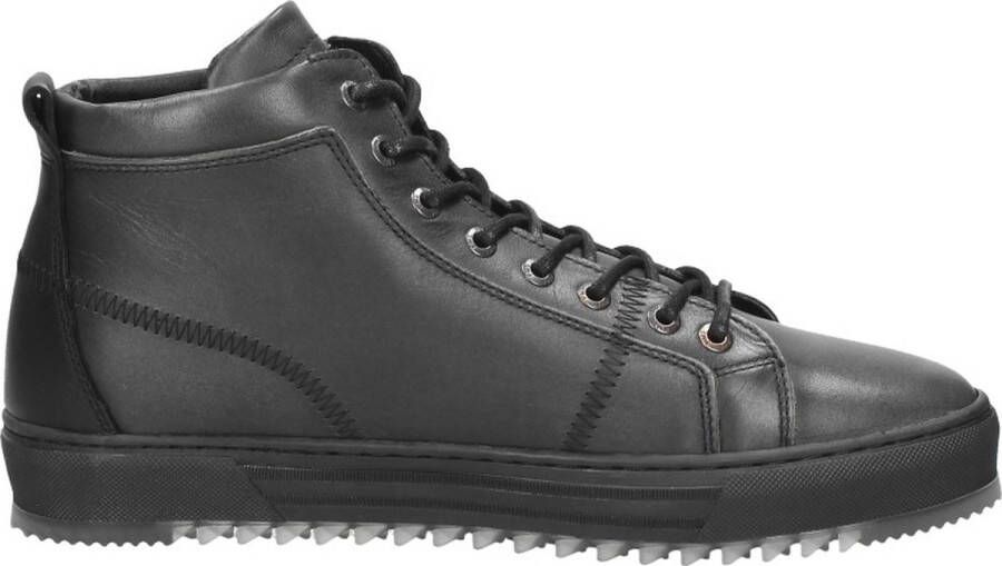 PME Legend Titon Hoge sneakers Leren Sneaker Heren Zwart