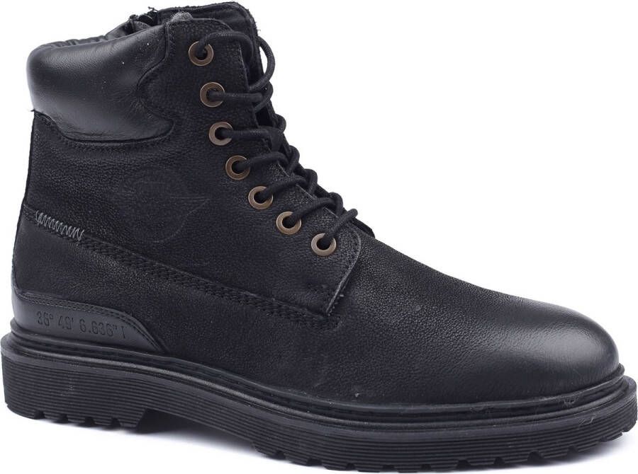 PME Legend Stoere Veterschoenen Black Heren