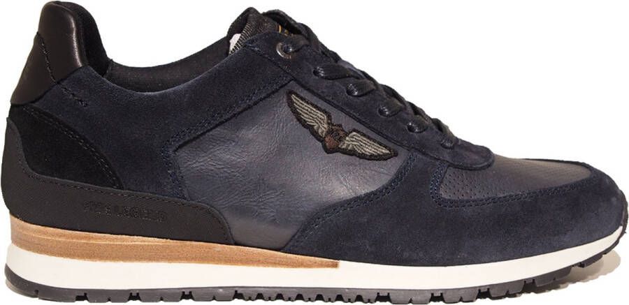 PME Legend Heren Sneakers Lockster Navy Donkerblauw