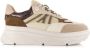 POELMAN LPJANA-05POE1 sneaker Beige Leer Lage sneakers Dames - Thumbnail 2