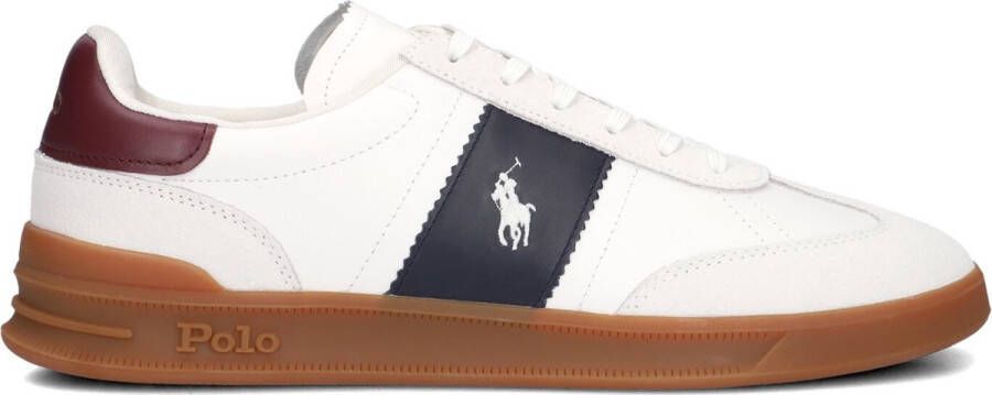 POLO RALPH LAUREN Ralph Lauren Lage Sneakers Heren Heritage Area Maat: 43 Materiaal: Leer Kleur: Wit