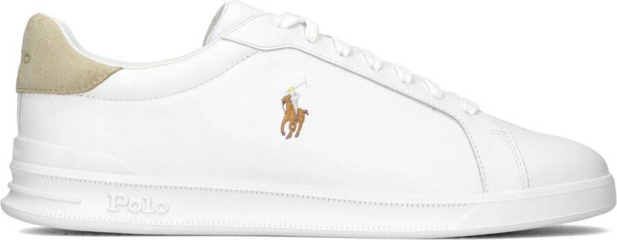 POLO RALPH LAUREN Ralph Lauren Lage Sneakers Heren Hrt Court Maat: 44 Materiaal: Leer Kleur: Wit