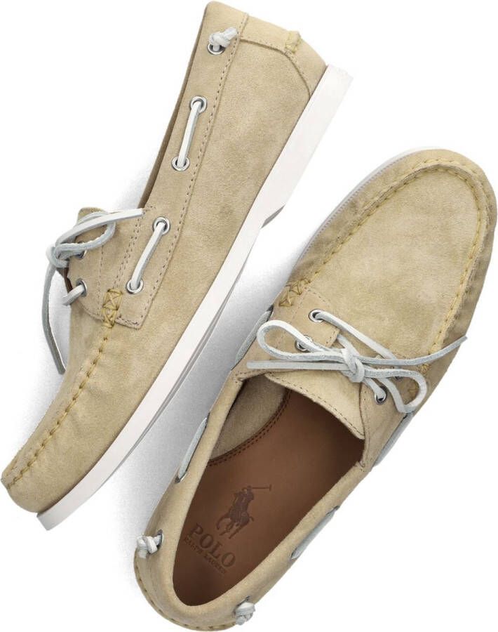 POLO RALPH LAUREN Ralph Lauren Loafers Heren Merton Boat Maat: 45 Materiaal: Suède Kleur: Beige