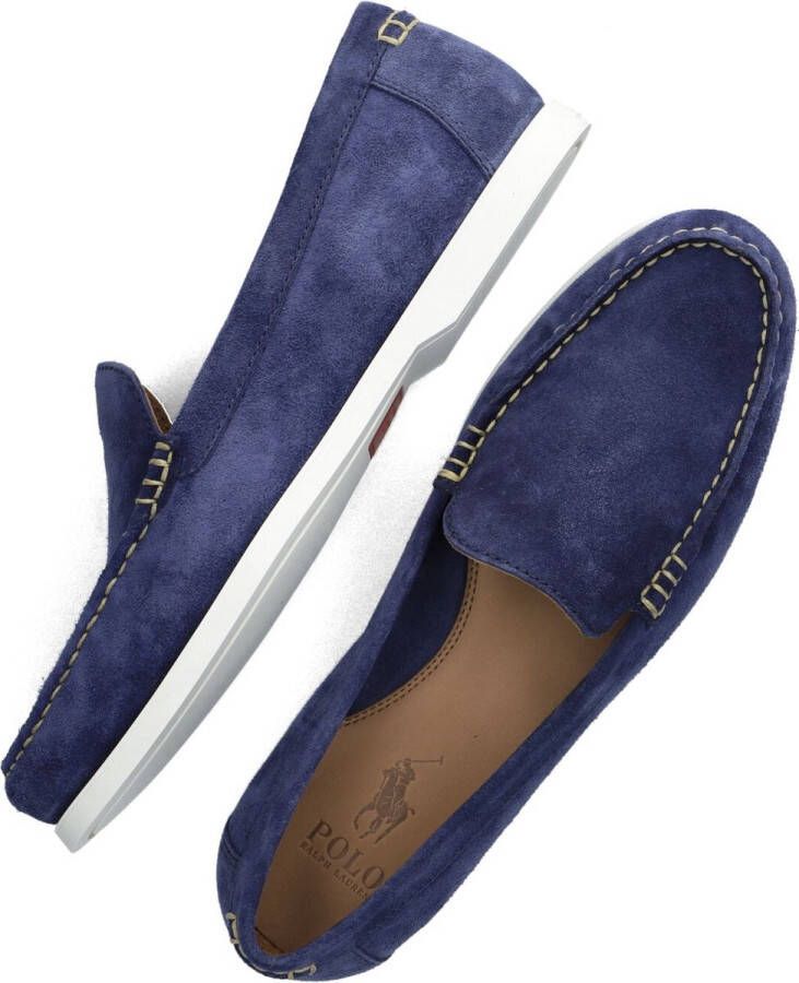 POLO RALPH LAUREN Ralph Lauren Loafers Heren Merton Venetian Maat: 41 Materiaal: Suède Kleur: Blauw