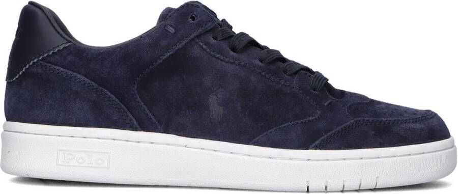 POLO RALPH LAUREN Ralph Lauren Lage Sneakers Heren Polo Court Maat: 41 Materiaal: Suède Kleur: Blauw