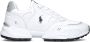 POLO RALPH LAUREN Ralph Lauren Lage Sneakers Heren Polo Jgr Maat: 45 Materiaal: Leer Kleur: Wit - Thumbnail 1