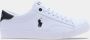 POLO RALPH LAUREN Theron V Lage sneakers Leren Sneaker Wit - Thumbnail 1