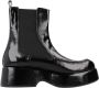 Pons Quintana Klassieke Chelsea Boots van zwart leer Black Dames - Thumbnail 1