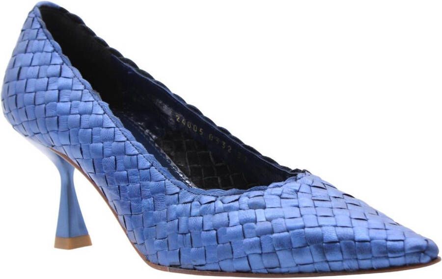 Pons Quintana Verhoog je schoenenspel met Senne-pumps Blue Dames