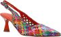 Pons Quintana Elegante Slingback Hakken Multicolor Dames - Thumbnail 1