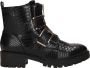 POSH by PS Poelman POSH By Poelman Bikerboots Dames Zwart - Thumbnail 3