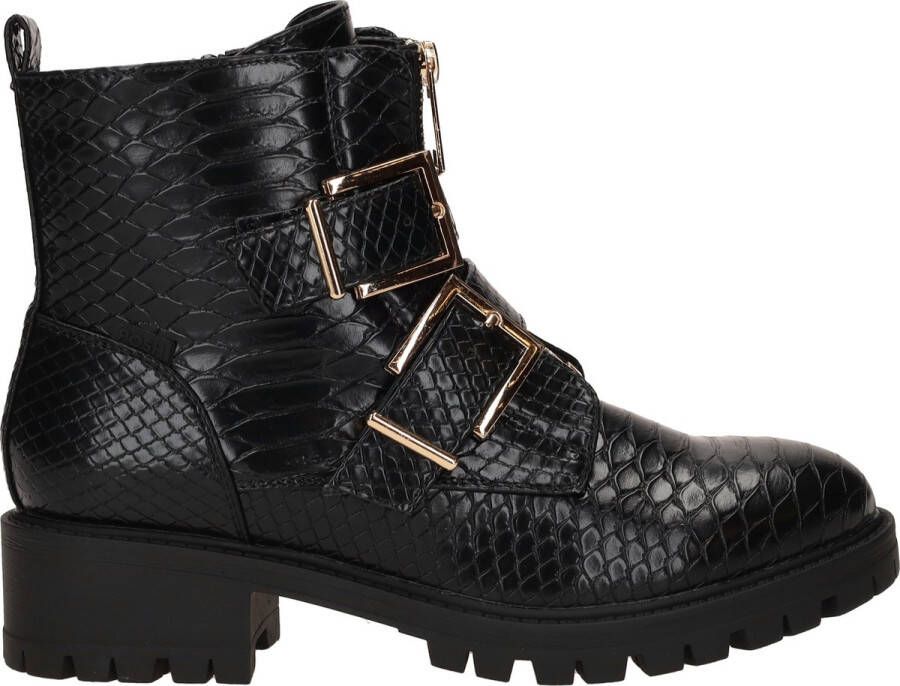 POSH by Poelman Bikerboots Dames Zwart