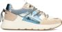 POSH by Poelman CARI Dames Sneakers Beige Met Combinatie - Thumbnail 2