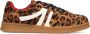 POSH by Poelman KAIA Dames Sneakers Bruin Met Dierenprint - Thumbnail 2