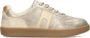 POSH by Poelman SANDY Dames Sneakers Goud met beige - Thumbnail 2