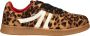 POSH by Poelman KAIA Dames Sneakers Bruin Met Dierenprint - Thumbnail 3