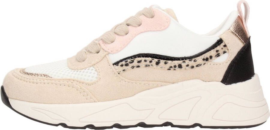 POSH by PS Poelman POSH By Poelman Sneaker Meisjes Wit Beige Roze