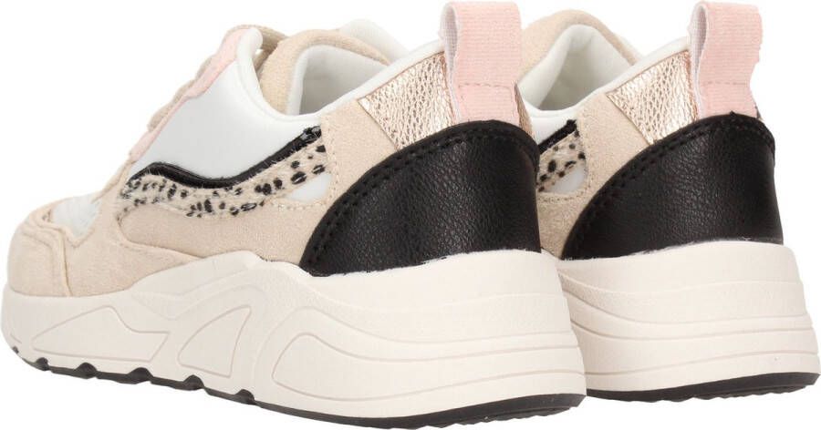 POSH by PS Poelman POSH By Poelman Sneaker Meisjes Wit Beige Roze