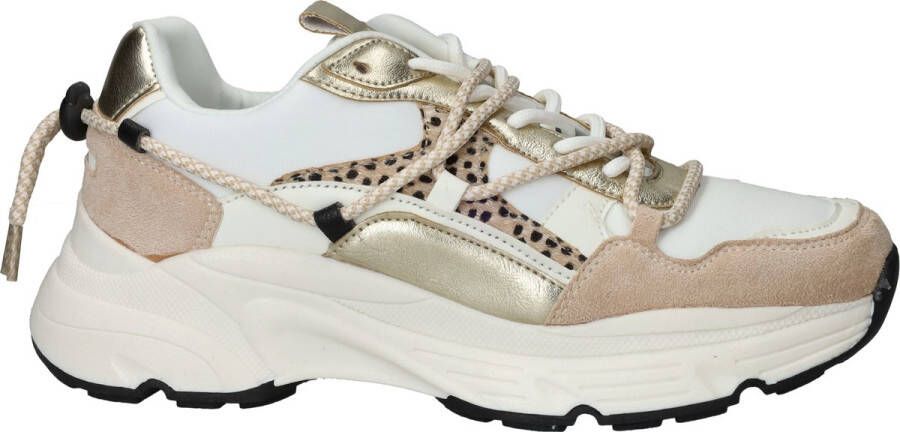 POSH by Poelman Sneakers Dames Beige