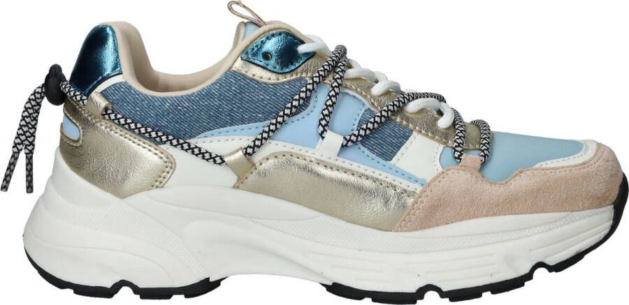 POSH by Poelman Sneakers Dames Blauw