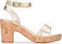 POSH by Poelman SUVI Damen Sandalen mit Absatz - Thumbnail 2