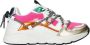 POSH by PS Poelman Posh By Poelman Sneaker Meisjes Wit Multi - Thumbnail 1