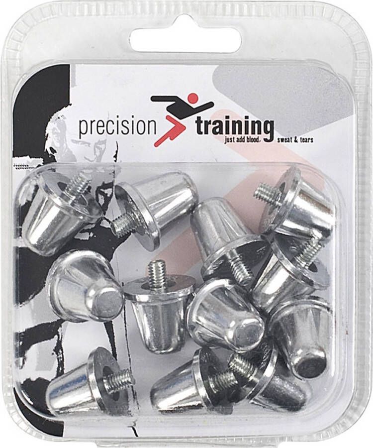 Precision Schroefnoppen Rugby 18 Mm Aluminium Zilver Stuks