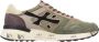 Premiata Groene Nylon Suède Mick Sneakers Gray Heren - Thumbnail 1