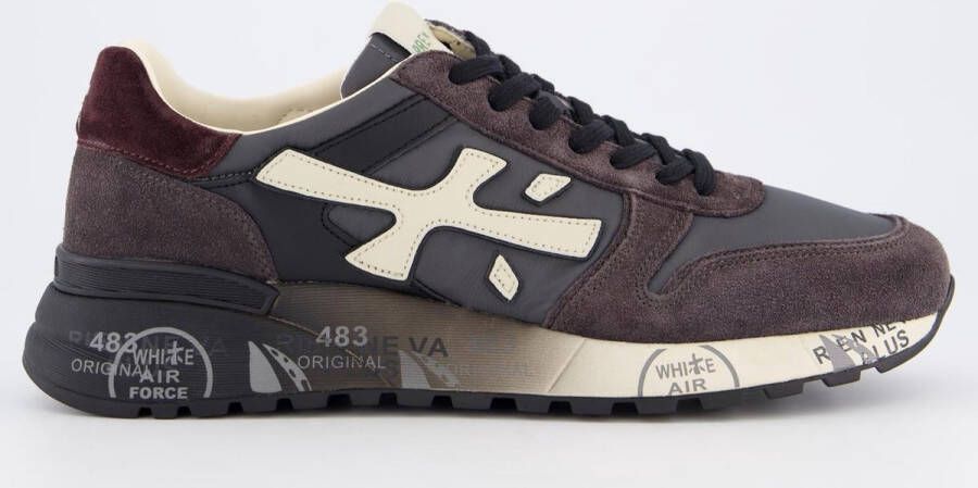 PREMIATA Lage Sneakers Heren Mick Maat: 44 Materiaal: Suède Kleur: Grijs