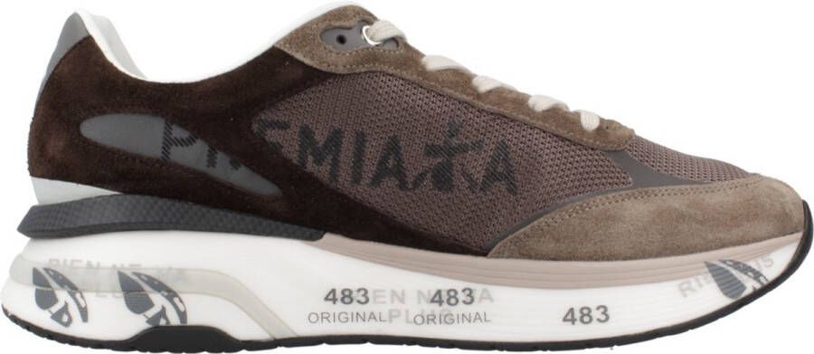 Premiata Heren Moerun Sneaker Bruin