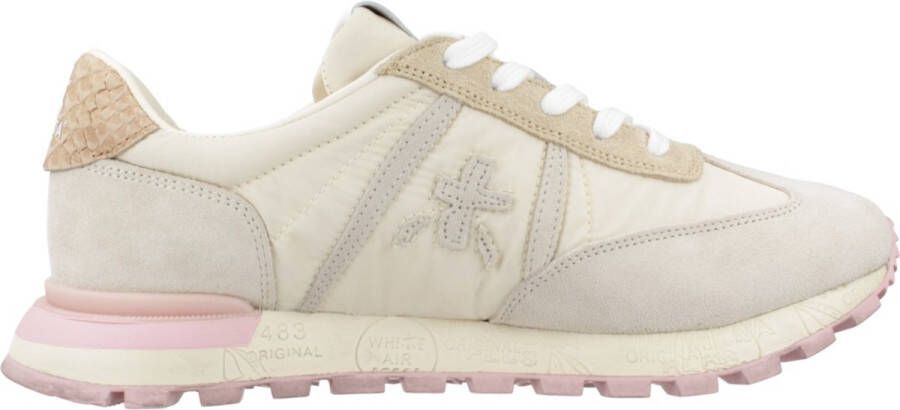 Premiata Stijlvolle Johnlowd Sneakers voor Vrouwen Beige Dames