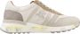 PREMIATA Lage Sneakers Heren Lander Maat: 42 Materiaal: Suède Kleur: Wit - Thumbnail 1