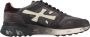 Premiata Suède Leren Sneakers Mick 6870 Black Heren - Thumbnail 1