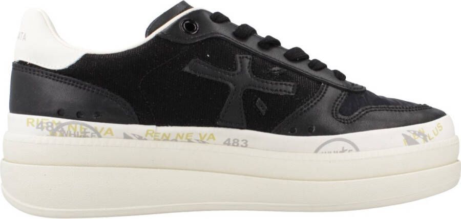 Premiata Zwarte Sneakers Black Dames