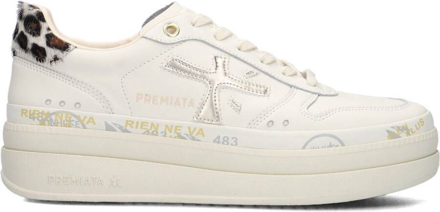 Premiata Witte Dames Sneakers Micol White Dames