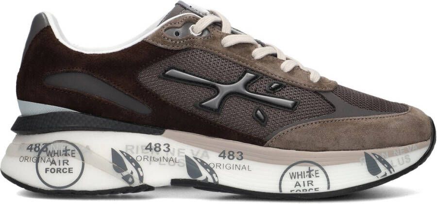 Premiata Moerun Sneakers Suède Heren Bruin