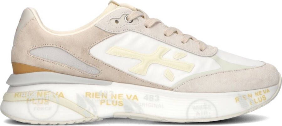 PREMIATA Lage Sneakers Heren Moerun Maat: 45 Materiaal: Suède Kleur: Wit