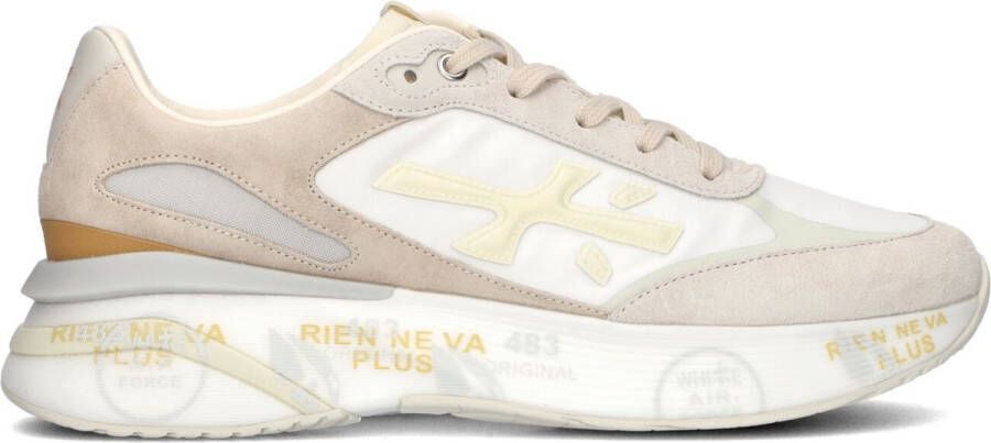 PREMIATA Lage Sneakers Heren Moerun Maat: 45 Materiaal: Suède Kleur: Wit