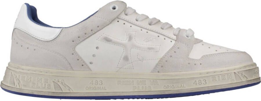 Premiata Witte Sneakers voor Mannen White Heren