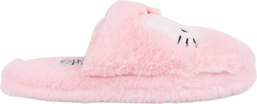 PRODUKT Hello Kitty Damessloffen roze pantoffels harige huisschoenen