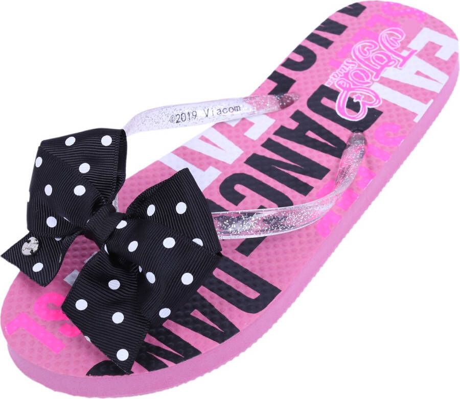 PRODUKT Roze flip-flops met strik Jojo Siwa